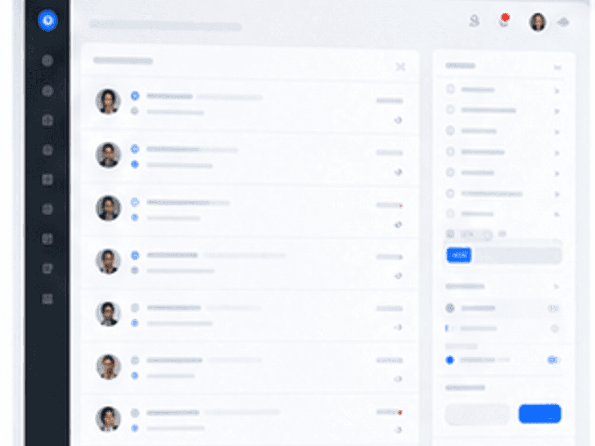 Insluitbare AI-chatwidget op een website met paginacontext